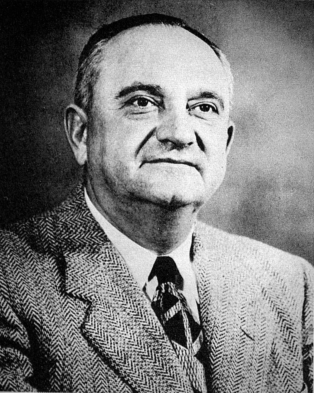 Adolph Rupp, head basketball coach of the Kentucky Wildcats