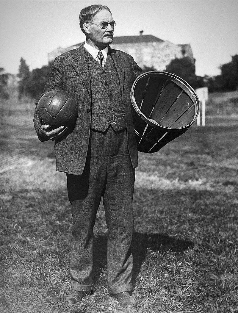 Dr. James Naismith, the Canadian physical-education instructor who invented basketball