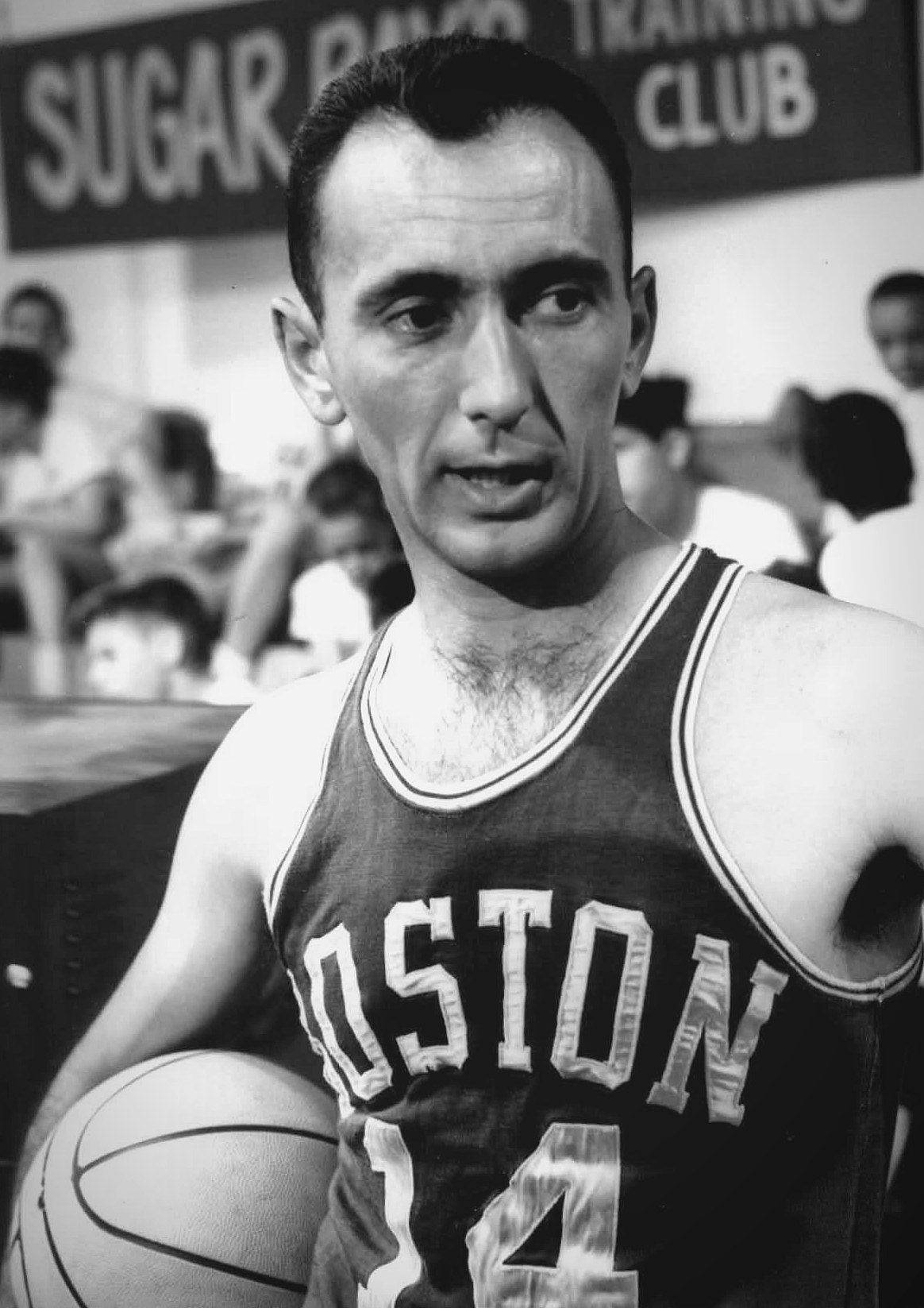 Editorial tile: Bob Cousy