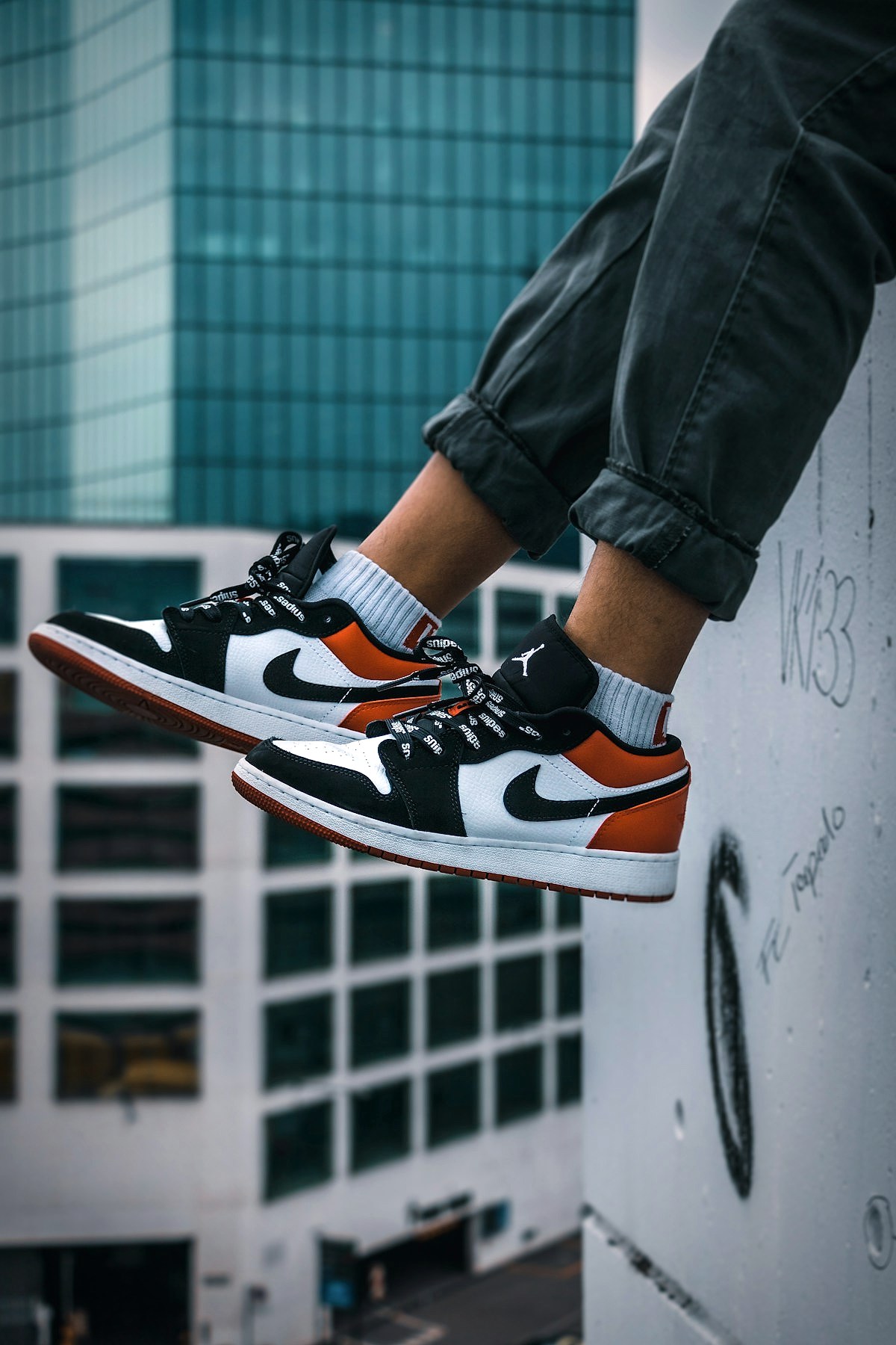 A collection of basketball sneakers